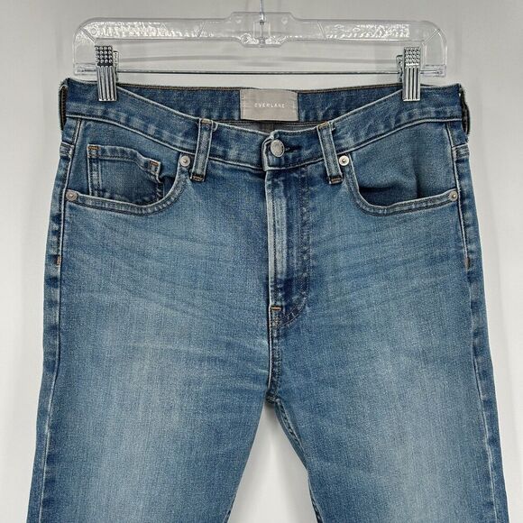 EVERLANE Women's Slim Leg High Rise Denim Blue Ankle Jeans Size 27 - Picture 3 of 8